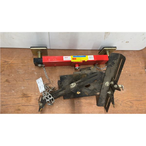 Grip 2 Ton Cross Beam Adaptor and Transmission Jack Attachment