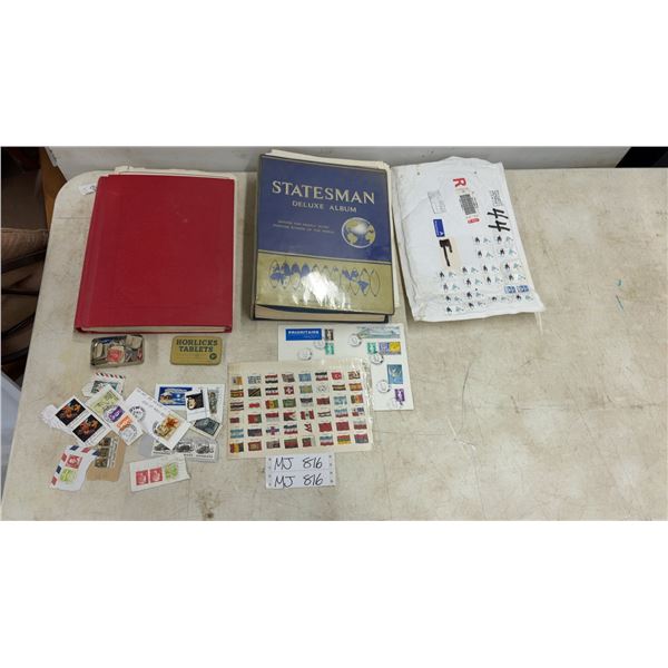 Collection of World Wide Assorted Stamps
