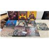 Image 1 : 10 Vintage Rock LP Albums
