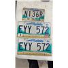 Image 3 : 4 Pairs of Gardening Gloves, Cordless Phone, Manitoba License Plates, PowerShot Stapler