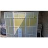 Image 2 : IKEA 6 Ft × 7 Ft Folding Room Divider/Privacy Wall, 2-Tier Coat Rack, Mainstays
