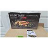 Image 1 : Heritage "The Rock" Indoor Smokeless Barbeque Grill, 16" × 10", New in Box