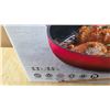 Image 4 : Enameled Cast Iron Braiser with Glass Lid, 3.3L