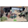 Image 1 : 30-Piece Aquarium Set: Filter, Pump, Light, Heater, Plants