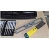 Image 4 : Tool Box with Precision Screwdriver Set, Pliers, Level, and Scraper