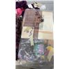 Image 3 : Assorted Wool Yarn and Craft Supplies: HoneySpun Ombre, Fun-to-Wear, and Other Yarns