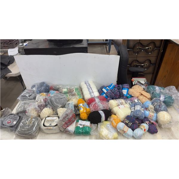 Large Lot of Yarn