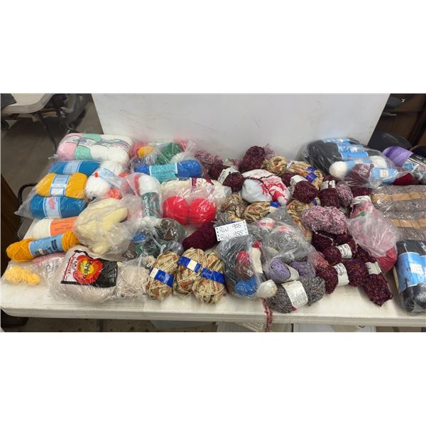 Large Assortment of Yarn