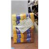 Image 3 : Bernat "Beauty in Ripples" Afghan Kit C-90, Golds 51433, and Assorted Yarn Lot