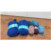 Image 9 : Bernat "Beauty in Ripples" Afghan Kit C-90, Golds 51433, and Assorted Yarn Lot