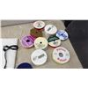 Image 3 : Large Lot of Assorted Craft Ribbons, Spools of Yarn, Thread, Fabric Strips