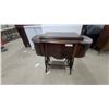 Image 1 : Antique Singer Improved Family Treadle Sewing Machine in Carved Wood Cabinet, Late 19th Century