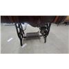 Image 4 : Antique Singer Improved Family Treadle Sewing Machine in Carved Wood Cabinet, Late 19th Century