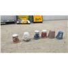 Image 12 : Sewing Lot: Thimble Collection, Thread Spools, Crayons, Watercolors, Pins, Ribbons