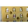 Image 13 : Sewing Lot: Thimble Collection, Thread Spools, Crayons, Watercolors, Pins, Ribbons