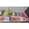 Image 1 : Large Collection of Knitting Needles Including Aero, Boye, Prym, Susan Bates, Cases, Gauge