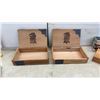Image 6 : Vintage Player's Navy Cut and Black Cat Virginia Cigarette Tins and Wood and Cardboard Cigar Boxes