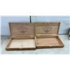 Image 8 : Vintage Player's Navy Cut and Black Cat Virginia Cigarette Tins and Wood and Cardboard Cigar Boxes
