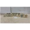 Image 1 : Vintage Glass Electrical Insulators, Whitall Tatum and Muncie Indiana
