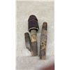 Image 9 : Vintage Clear Glass Pony Beehive Electrical Insulators CD 102 and Mounting Pins