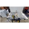 Image 2 : Mastercraft 10” Table Saw, Model 055-6801-2, with Stand