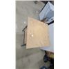 Image 4 : Adjustable-Height Utility Table with Metal Frame and Plywood Top and Shelf 33”×24”×24”
