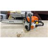 Image 3 : Stihl MS 180 C Chainsaw with Rollomatic Mini Guide Bar, Case, Manual