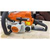 Image 4 : Stihl MS 180 C Chainsaw with Rollomatic Mini Guide Bar, Case, Manual