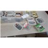 Image 6 : Clear Plastic Storage Tote of Assorted Hardware: HandyPack Nails and Screws