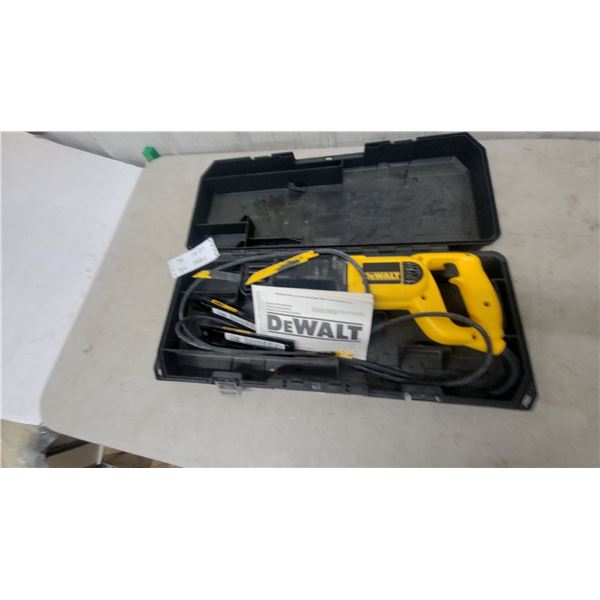 DeWalt DW303M Type 3 Corded Reciprocating Saw in Original Hard Case