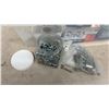Image 2 : Bin of Assorted Hardware Including Screws, Nails, Anchors, Staples