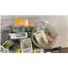 Image 5 : Bin of Assorted Hardware Including Screws, Nails, Anchors, Staples