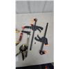 Image 2 : Bessey Bar Clamp, Ratcheting Bar Clamps, Spring Clamps, Strap Wrench Set and Storage Hook Set