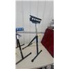 Image 2 : Lot of 3 Adjustable Roller Stands Including Mastercraft Multi-Directional Ball Roller Stand and Mor