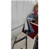 Image 6 : Lot of 3 Adjustable Roller Stands Including Mastercraft Multi-Directional Ball Roller Stand and Mor