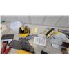 Image 5 : Canadiana Handsaw with Wooden Handle, Drywall Tools, Grout Float, Sponges, Tape