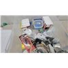 Image 3 : Lot of Electrical Supplies: Outlets, Switches, Sockets, Wire, Circuit Tester, Timer