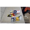 Image 5 : Lot of Electrical Supplies: Outlets, Switches, Sockets, Wire, Circuit Tester, Timer