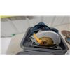 Image 2 : Ryobi 13 Amp 7 1/4” Circular Saw in Case with Assorted Saw Blades
