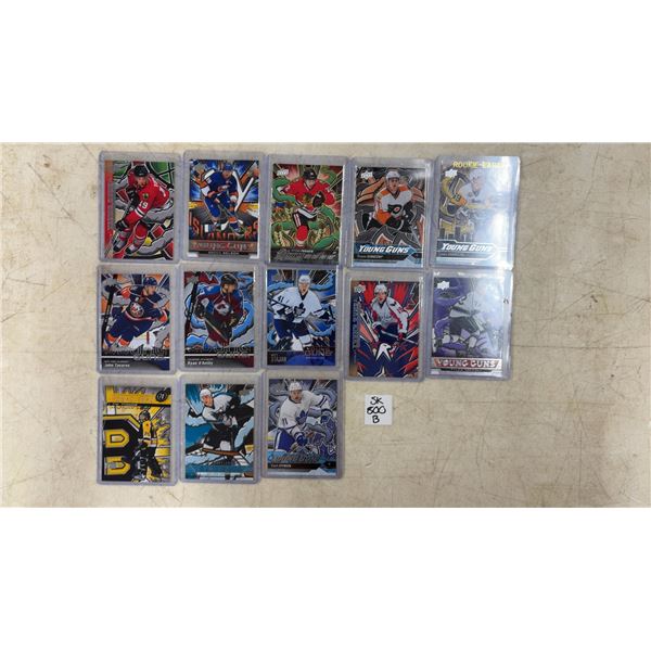 13 Upper Deck Young Guns Retro Cards- Very Nice