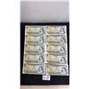 Image 1 : 10 Very Nice 1973 $1 Bills