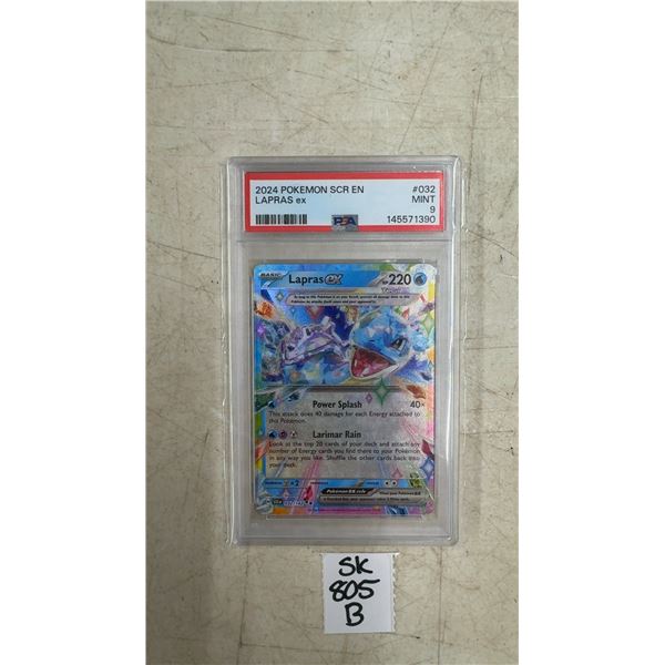 Graded Pokémon Laura’s PSA9 Card