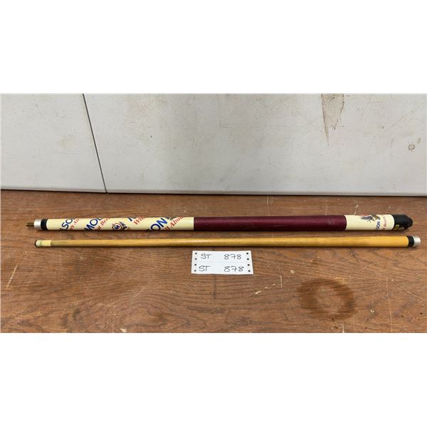 Molson Beer's All About What Beer's All About 2-Piece Pool Cue