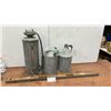 Image 1 : Vintage Galvanized Sprayer, Watering Can, and Jug