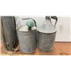 Image 4 : Vintage Galvanized Sprayer, Watering Can, and Jug