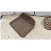 Image 8 : Antique Cast Iron Tractor Implement Seats, Set of Three
