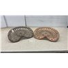Image 1 : Pair of Vintage Massey-Harris Toronto Cast Iron Tractor Seats
