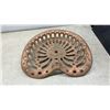 Image 2 : Pair of Vintage Massey-Harris Toronto Cast Iron Tractor Seats