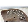 Image 5 : Pair of Antique Cast Iron Tractor Implement Seats