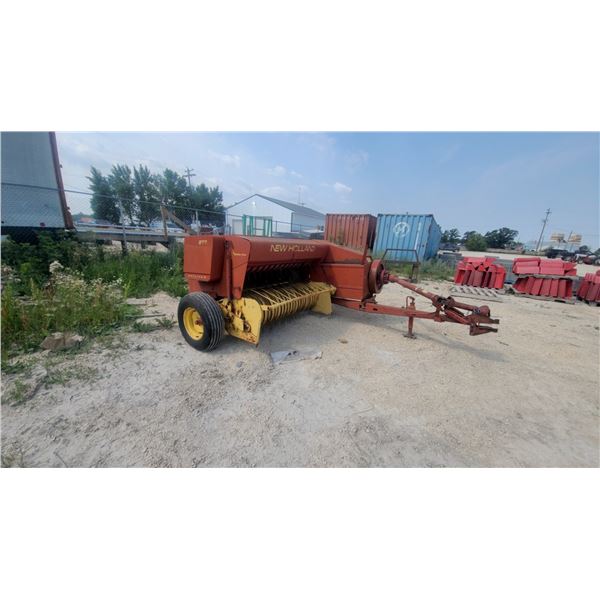 New Holland 277 Square Baler with Hydraulic Tension